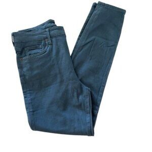 Kut From The Kloth Women's Teal High Rise Ankle Skinny Jeans Size 8